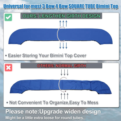 Boot / Storage / Square Tube Bimini Top 600D Polyester Waterproof