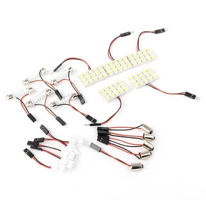 5 x 5050 15SMD Xenon White LED Interior Light Bulbs for Make & Model