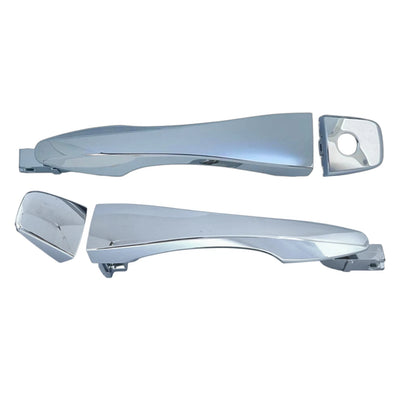 Outer Door Handle Set of 2 Chrome for Nissan Altima (2013-2017)