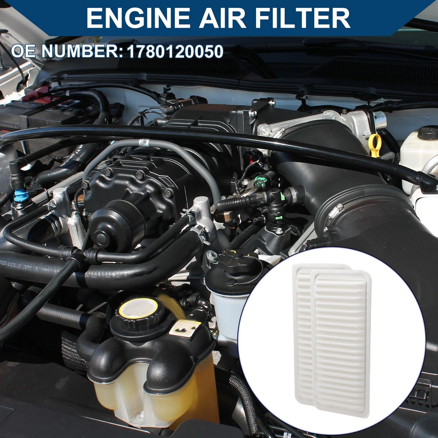 Engine Air Filter No.1780120050 for Lexus RX400h 3.3L (2006-2008)  Pcs