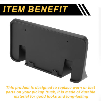 Front Bumper License Plate Bracket for Ford F250 Super Duty (1999-2004)