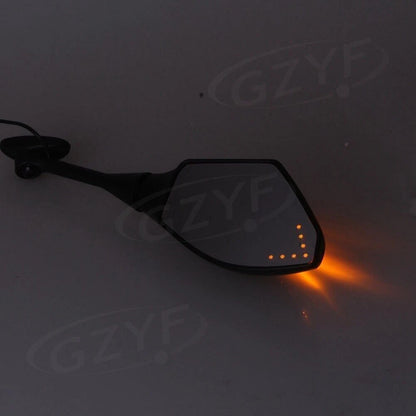 Rearview Mirrors with LED Turn Signal for Honda CBR 600RR 1000RR (2003-2023)