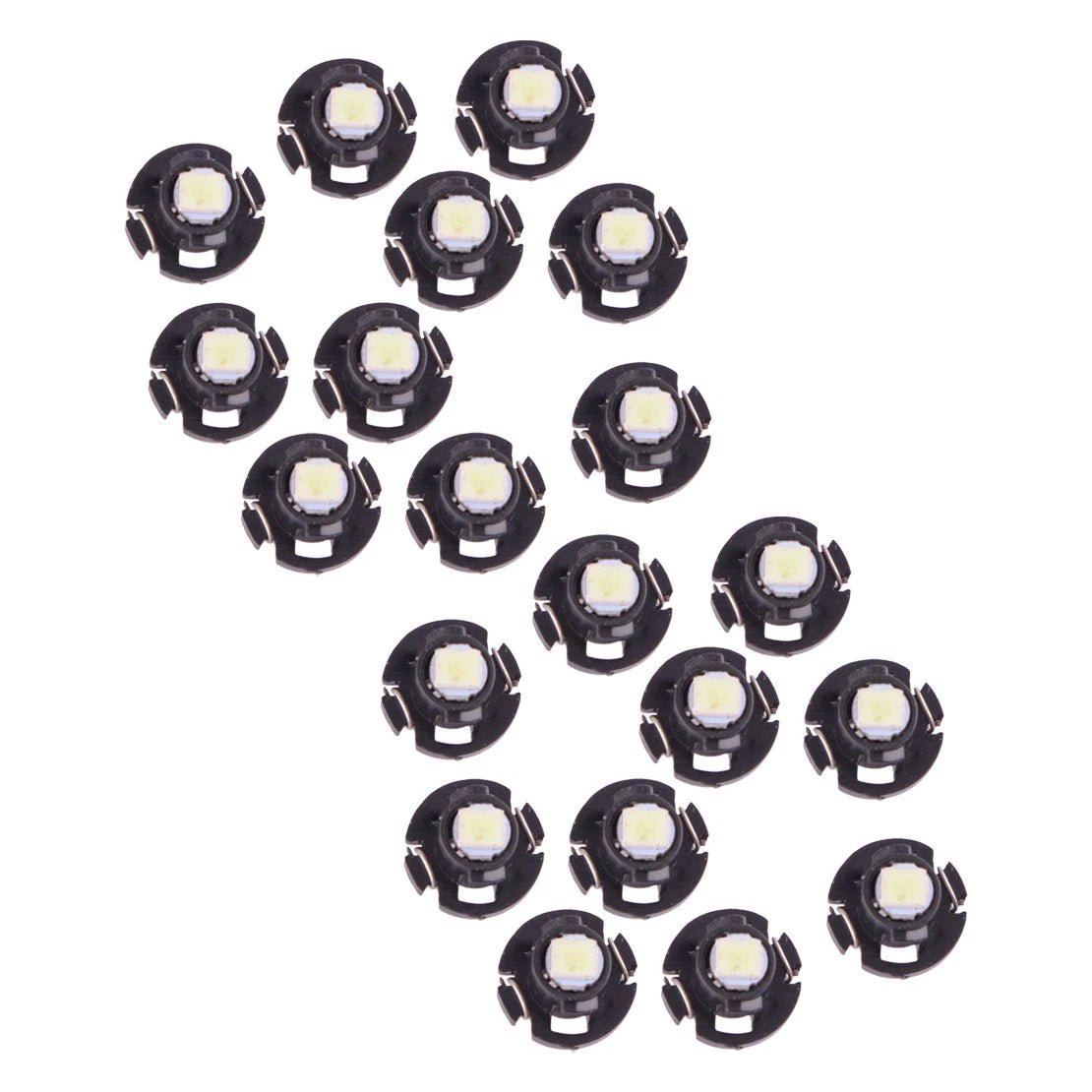 20 x T4/T4.2 1SMD Neo Wedge Blue LED Dash Light Bulbs for Car
