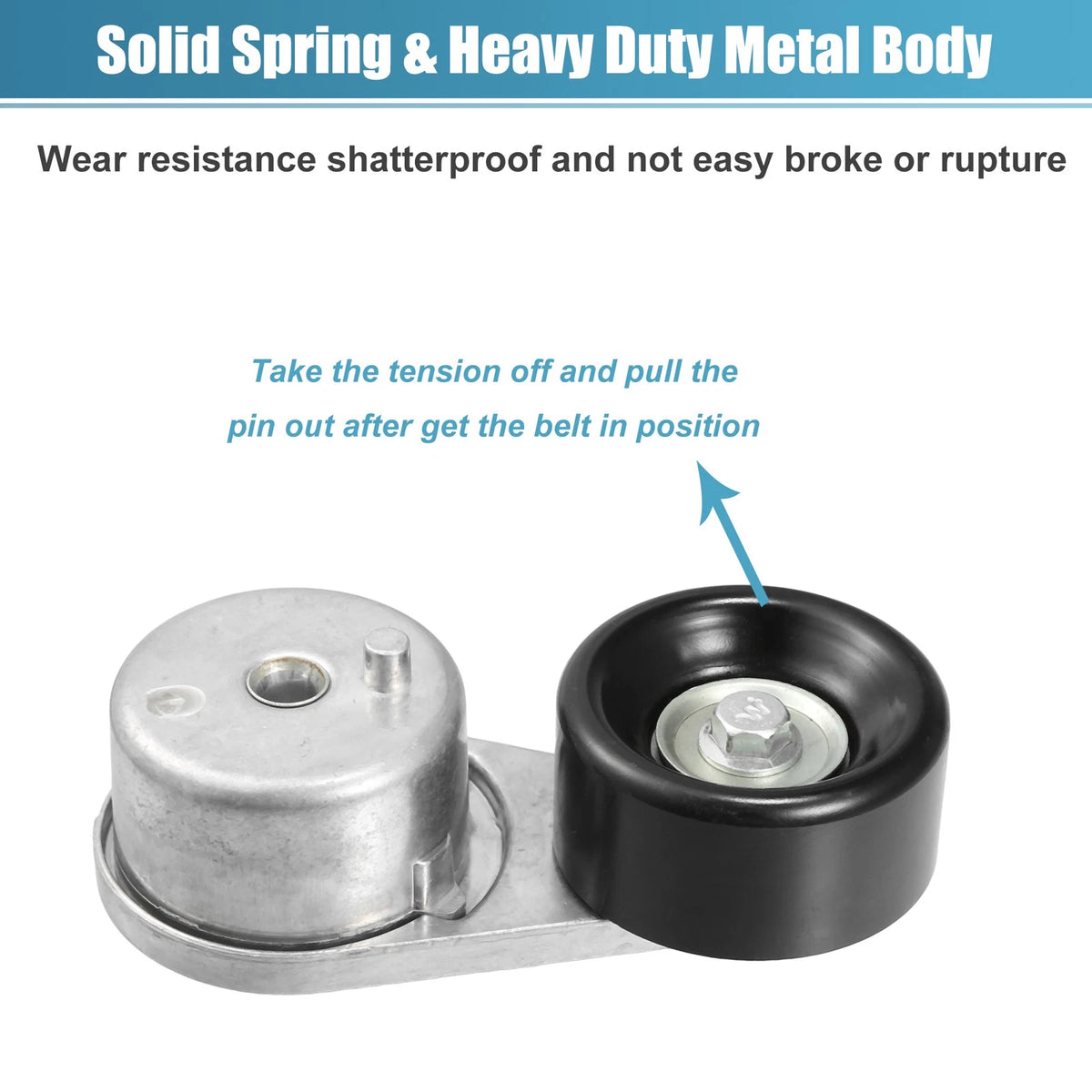 Belt Tensioner Pulley Assembly for Nissan Frontier (2005-2023)