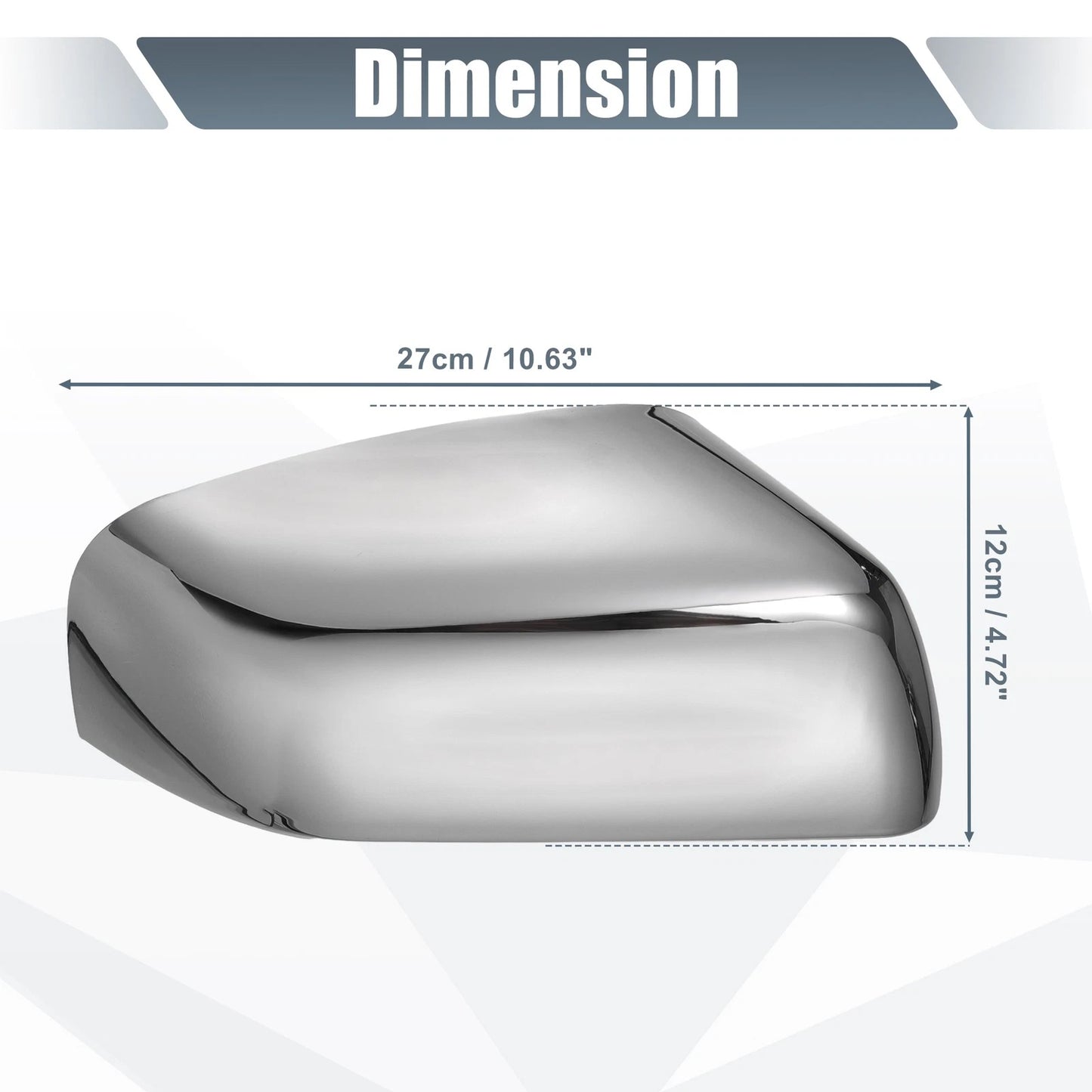 Right Mirror Cover Chrome Plated for Land Rover Range Rover Sport Discovery (2005-2013)
