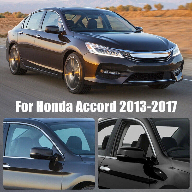 Passenger Side View Mirror Cover with Turn Signal for Honda Accord (2013-2017)