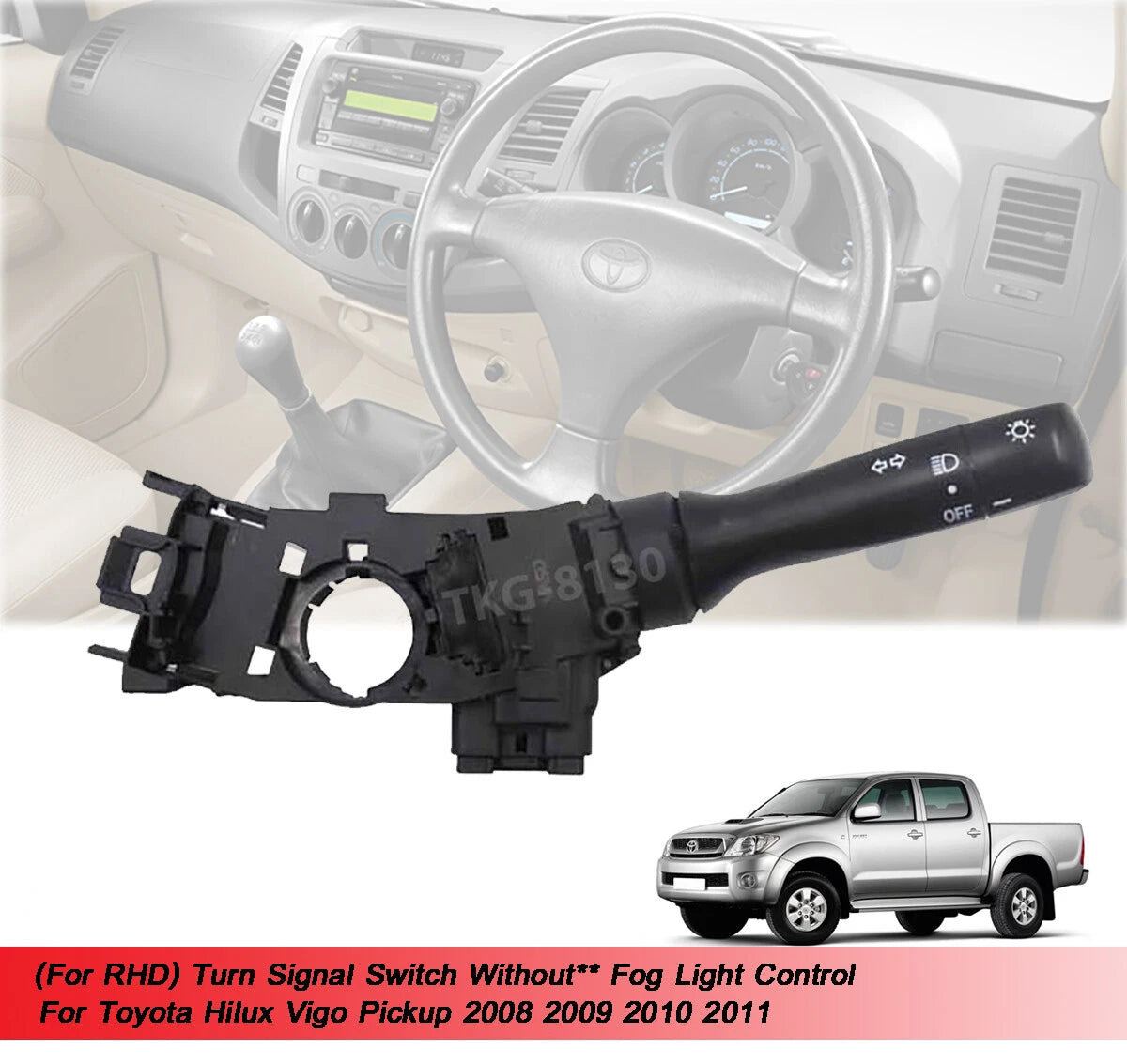 Indicators  Switch for Toyota Hilux Vigo (2008-2011)