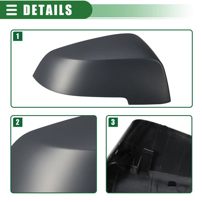 Right Side Rearview Mirror Cap for BMW 528i (2011-2016)
