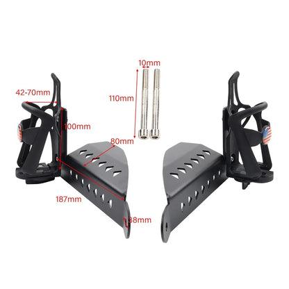 2 x Adjustable Cup Drink Bottle Holders for Can Am Spyder F3 F3-S (2015-2025)