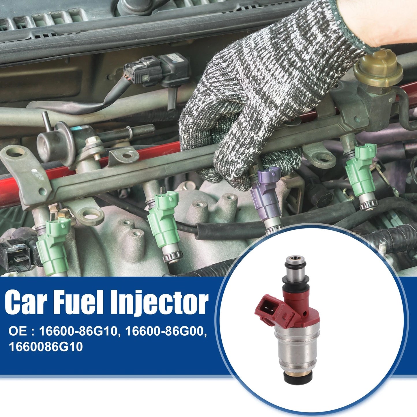 Fuel Injector Nozzle for Nissan Hardbody Pickup 2.4L (1986-1997)
