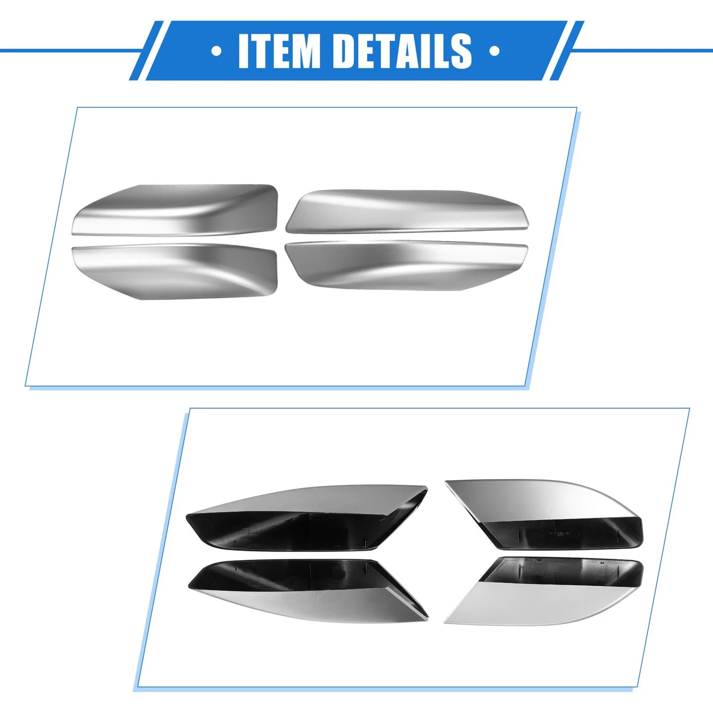 4pcs Roof Rack Side Rails End Covers for Toyota 4Runner (2003-2009)
