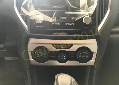 Interior Air Vent Button Frame Cover Trim for 2018-2021 Subaru XV Matte