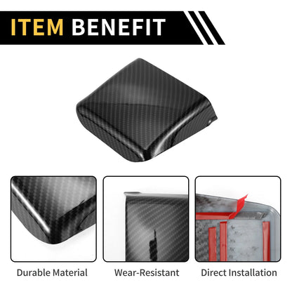 Carbon Fiber Tail Light Cover Trim for Jeep Wrangler JL JLU (2018-2023)