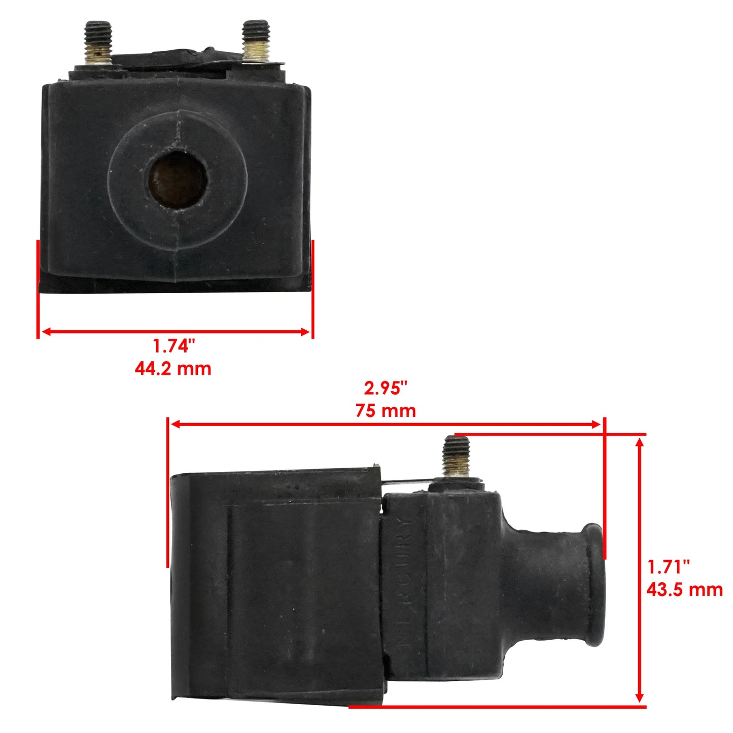 Ignition Coil for Mercury Outboard 225HP Magnum/Promax/Super Mag 1995-1999