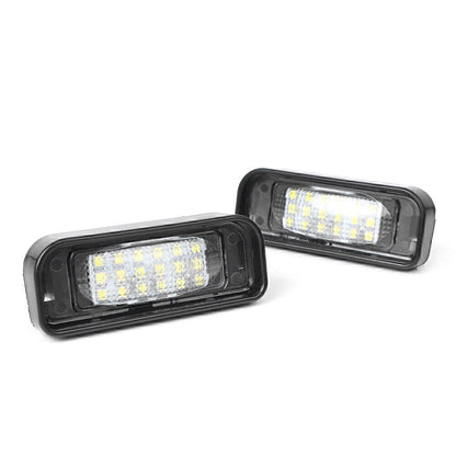 2 x LED License Plate Light for Benz W220 S320 S420 S430 (1999-2005)