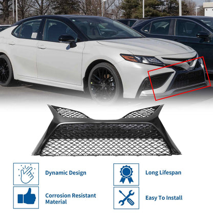 Front Hood Bumper Grille for Toyota Camry SE (2021-2022)