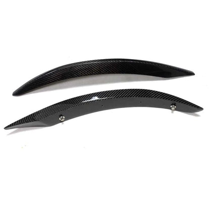 REAL Carbon Fiber Front Bumper Side Canards for Benz CLA W117 C117 2013-2015