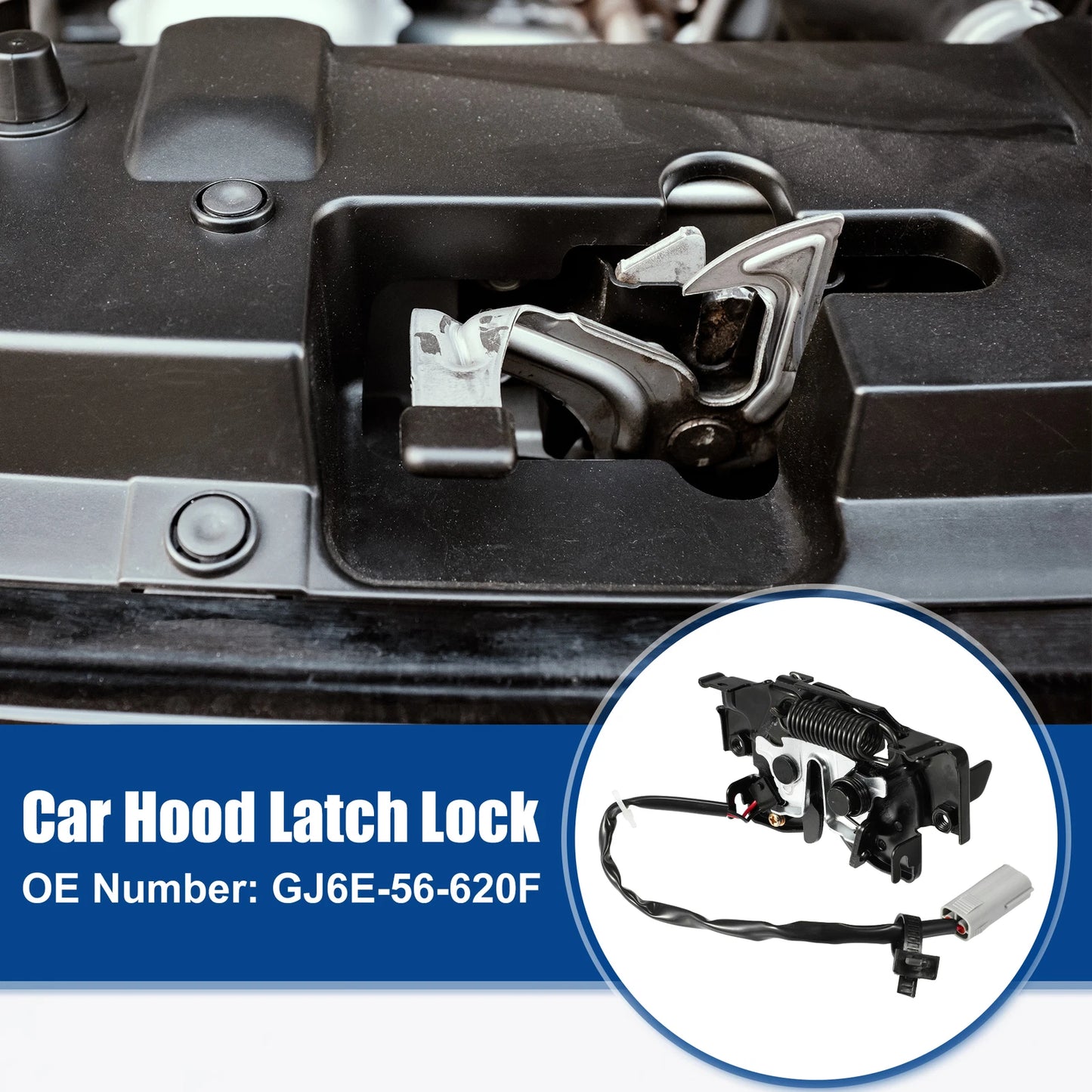 Hood Latch Lock for Mazda 6 (2006-2008)