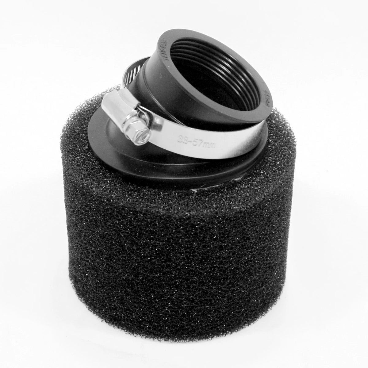 41mm Black Bent Angled Foam Air Filter Pod for PIT PRO Quad Dirt Bike ATV