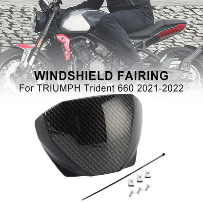 Windshield Fairing Deflector for Trident 660 (2021 - Present)