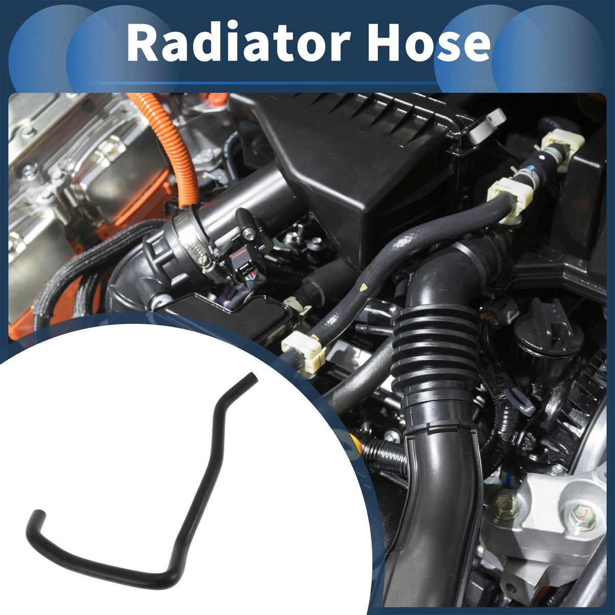 Radiator Hose for BMW 528i 2008-2010, 525i 530i 2006-2007 (2006-2010)