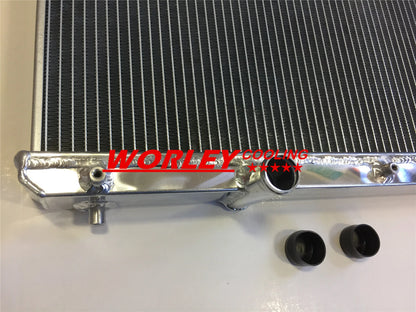 Aluminum Radiator & Fan for 92-97 Toyota Corolla AE100 AE101 (1992-1997)