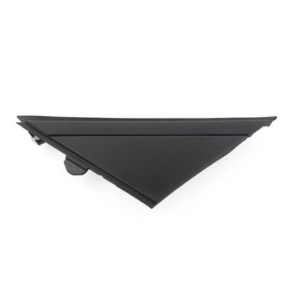 Matte Black Door Mirror Flag Cover for Fiat 500 (2012-2019)