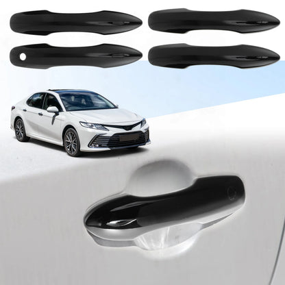 Glossy Black Door Handle Cover for Toyota Camry Corolla (2019-2025)