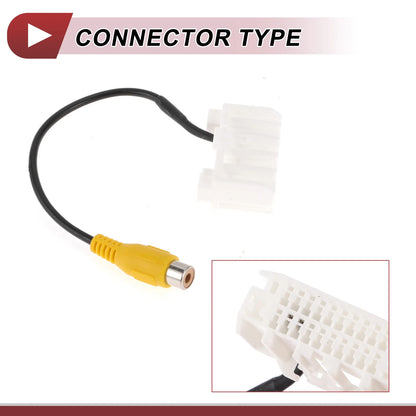 Rear View Camera Adapter Wire Harness Cable for Jeep Compass (2009-2017)