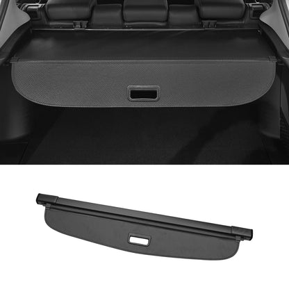 Car Boot Retractable Cargo Cover for Toyota Prius (2016-2022) Black Fiber