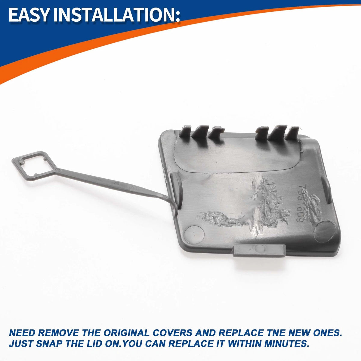 Rear Tow Hook Cover for BMW 5-Series F10 (2011-2017)