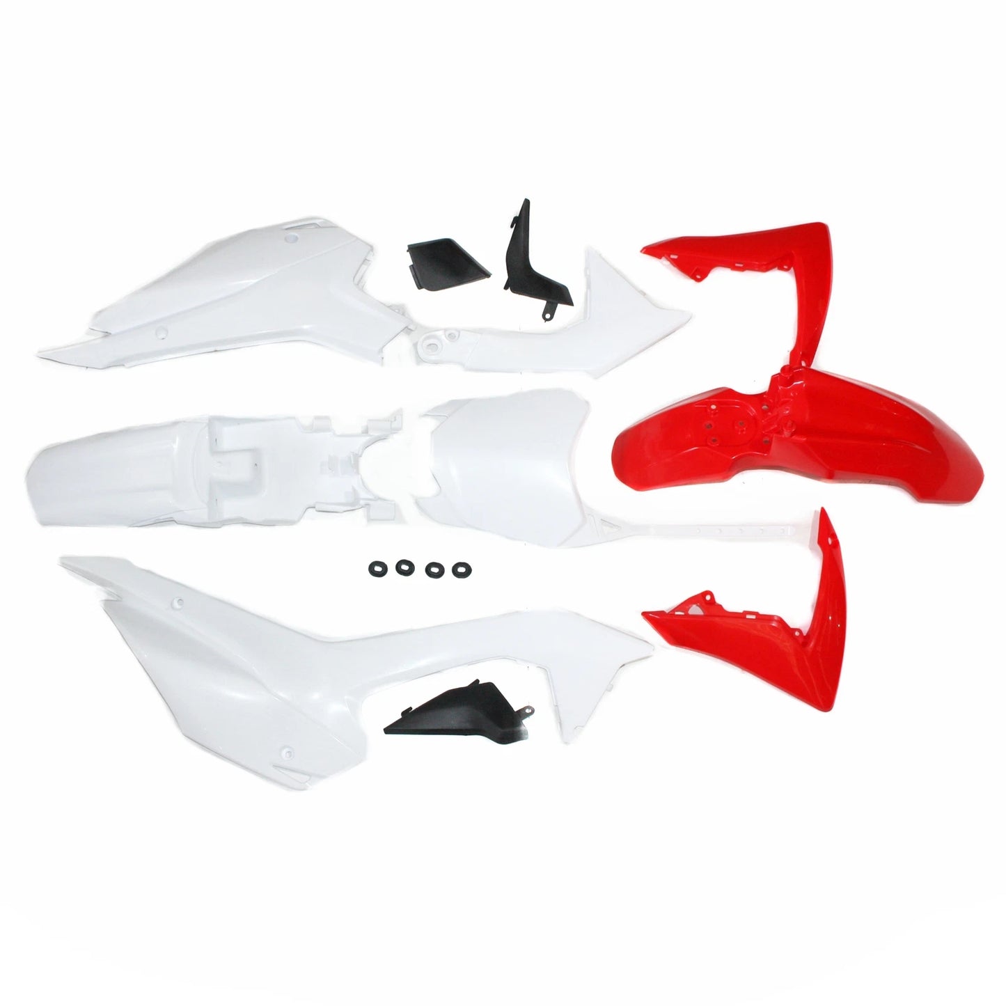 RED Plastic Fender Guard Kit for CRF110 (2013-2023)