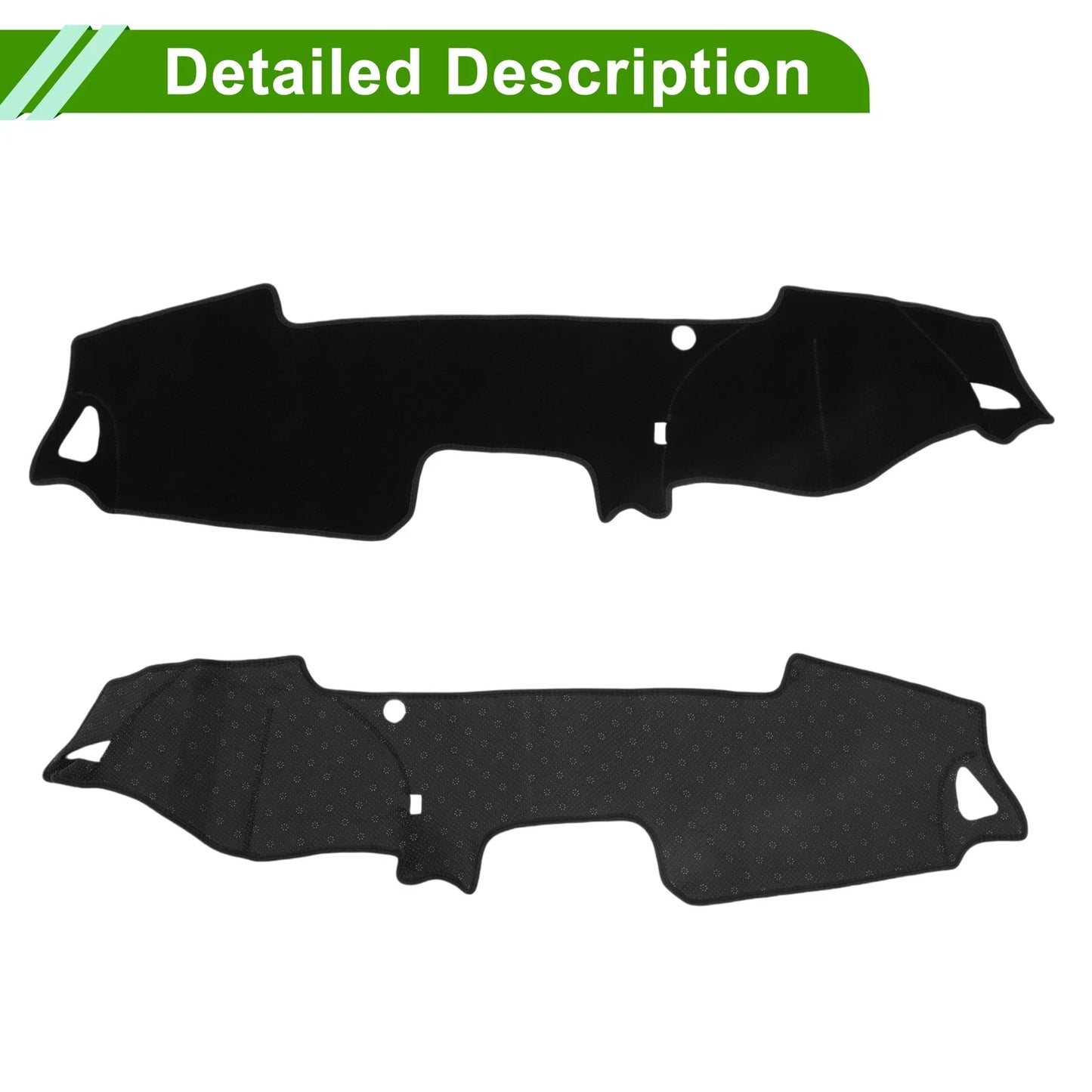Dashboard Cover Mat for Mazda MX-5 Roadster (2006-2015) - Black 1 Set
