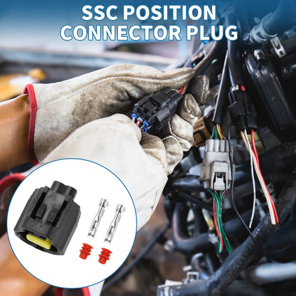 2 x Pin SSC Position Connector Plug Female Wire Terminal for Toyota Lexus