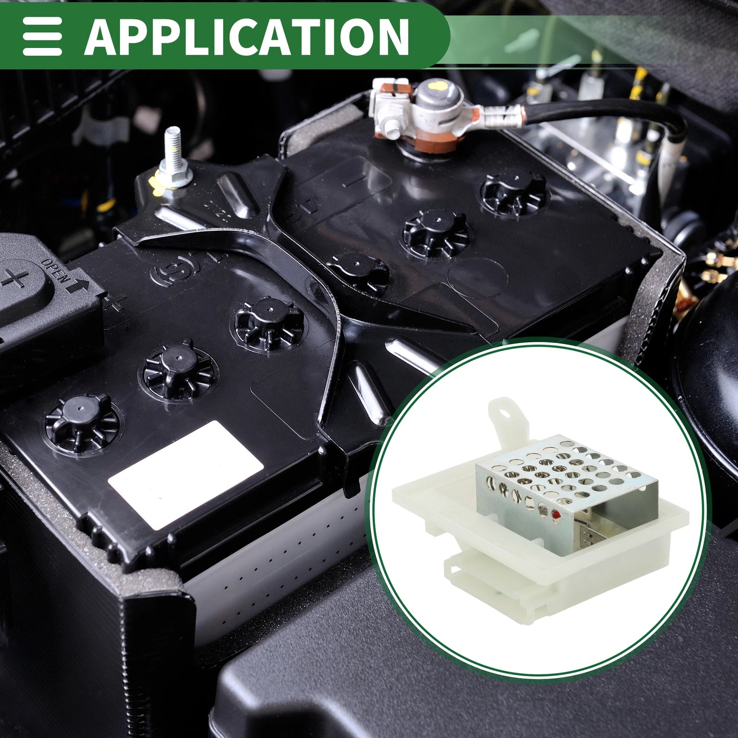 HVAC Blower Motor Resistor for Mercedes-Benz Viano W639 (2003-2014)
