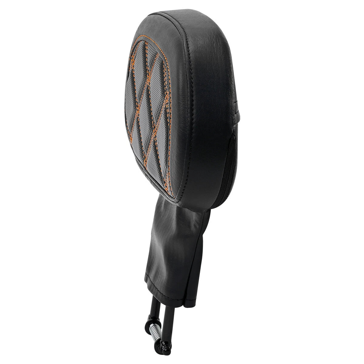Black Driver Backrest Pad for Harley Touring Road Street Glide FLHX (88-23)