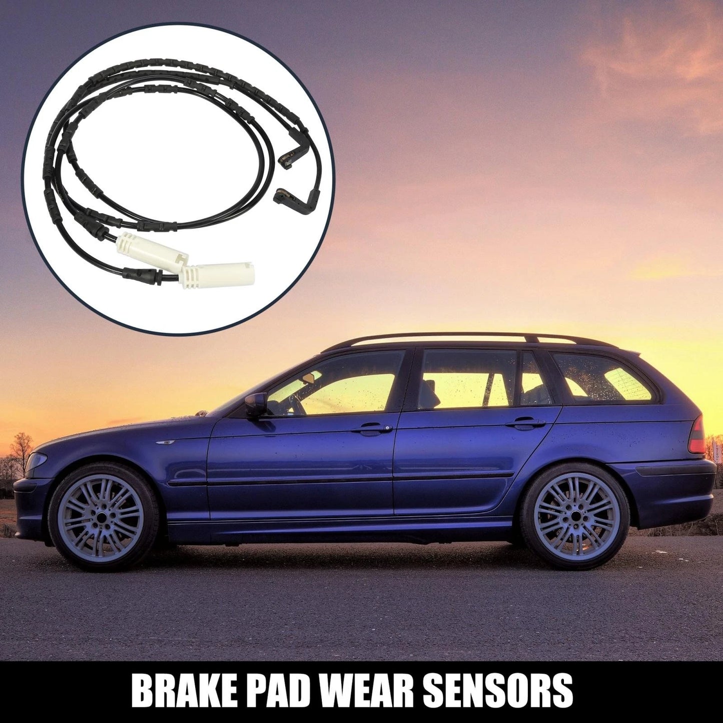 Rear Brake Pad Wear Sensor for BMW 335i (2007-2009)