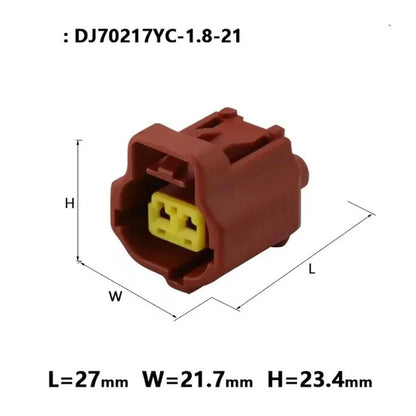 2 x Water Temperature Sensor Connector Plug for Vehicle