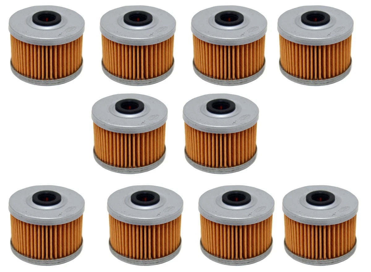 10 Pack Oil Filters for Honda Rancher 350 420 TRX300EX TRX400EX Foreman 450 500