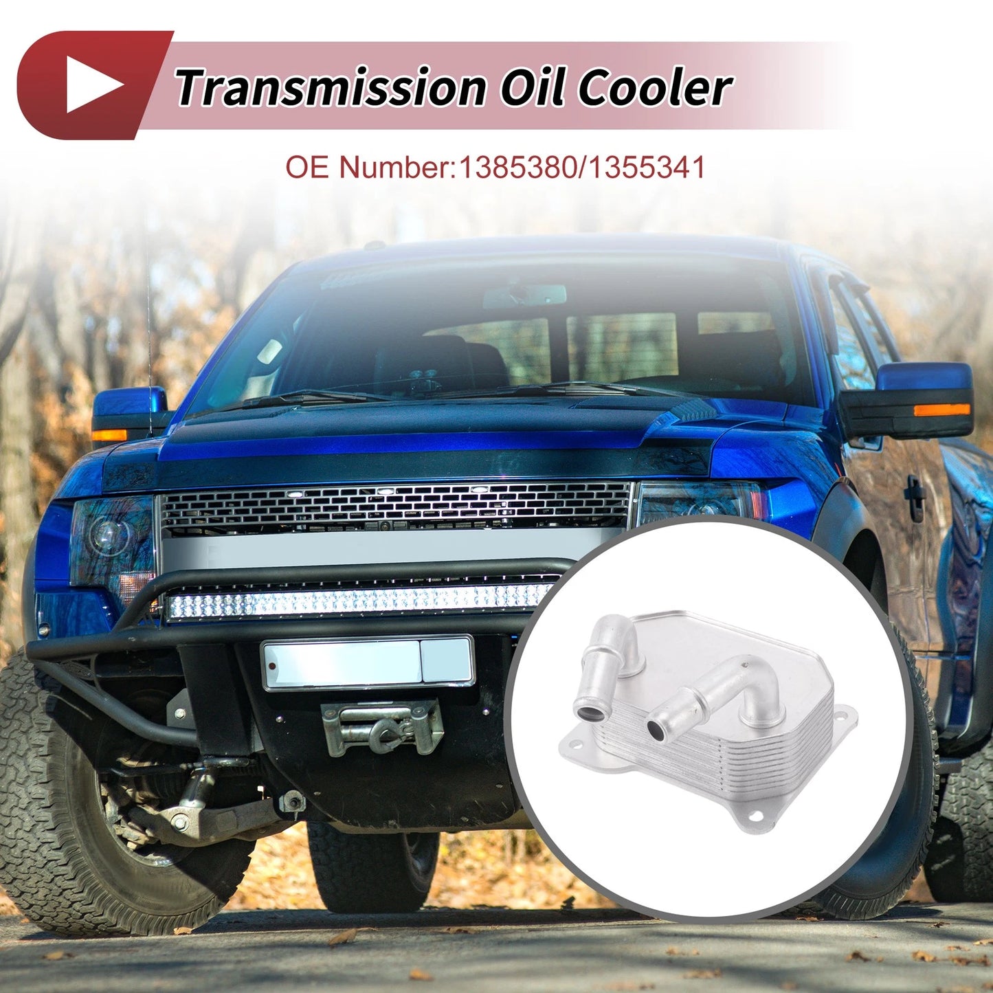 Engine Oil Cooler for Ford C-Max (2007-2010) 1 x Trans Cooler