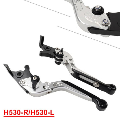 CNC Folding Extendable Brake Clutch Levers for Yamaha TMAX500 TMAX530 (2001-2023)