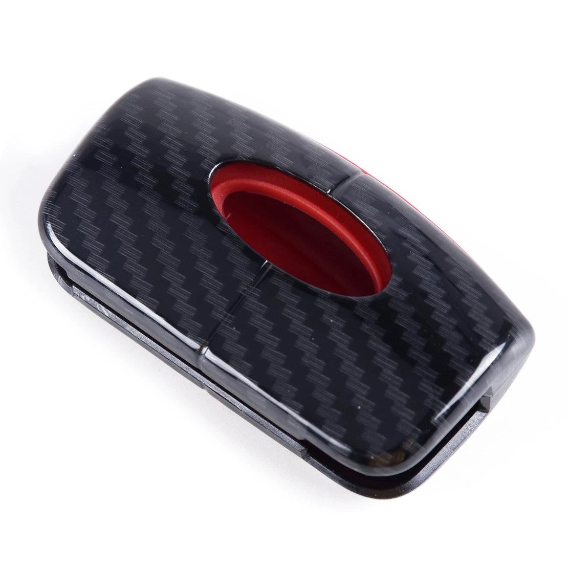 Carbon Fibre Style Key Shell Cover for Ford Focus Mondeo (2000-2023)