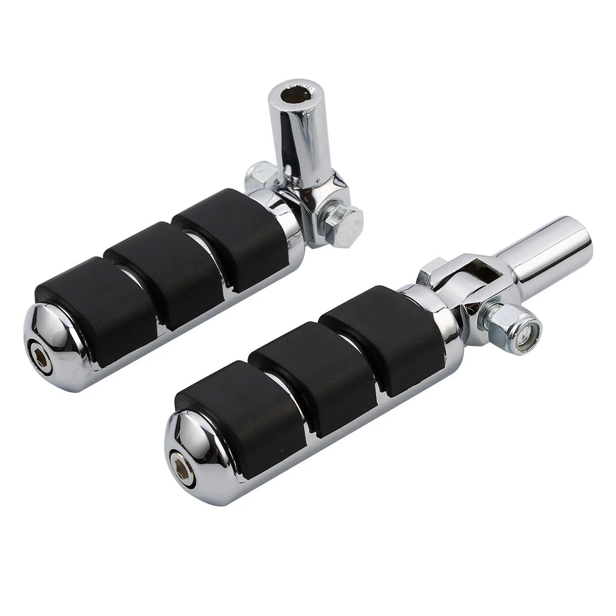 Rear Passenger Footpegs Mounts for Harley Softail Heritage Fatboy (2000-2006)