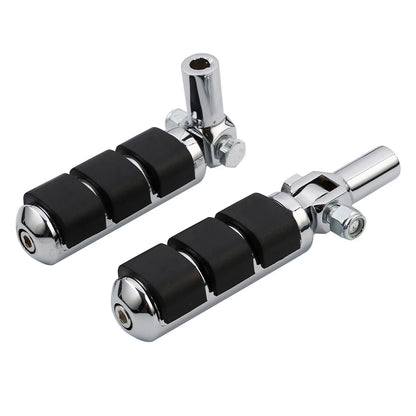 Rear Passenger Footpegs Mounts for Harley Softail Heritage Fatboy (2000-2006)