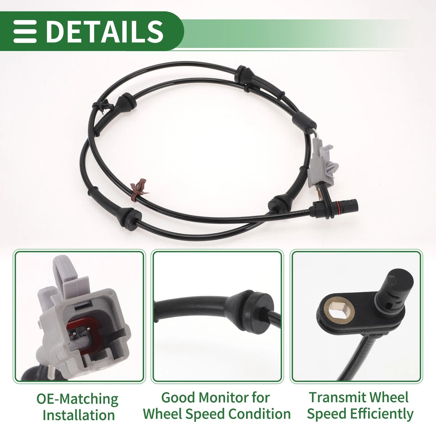 ABS Wheel Speed Sensor for Nissan Qashqai (2007-2013)