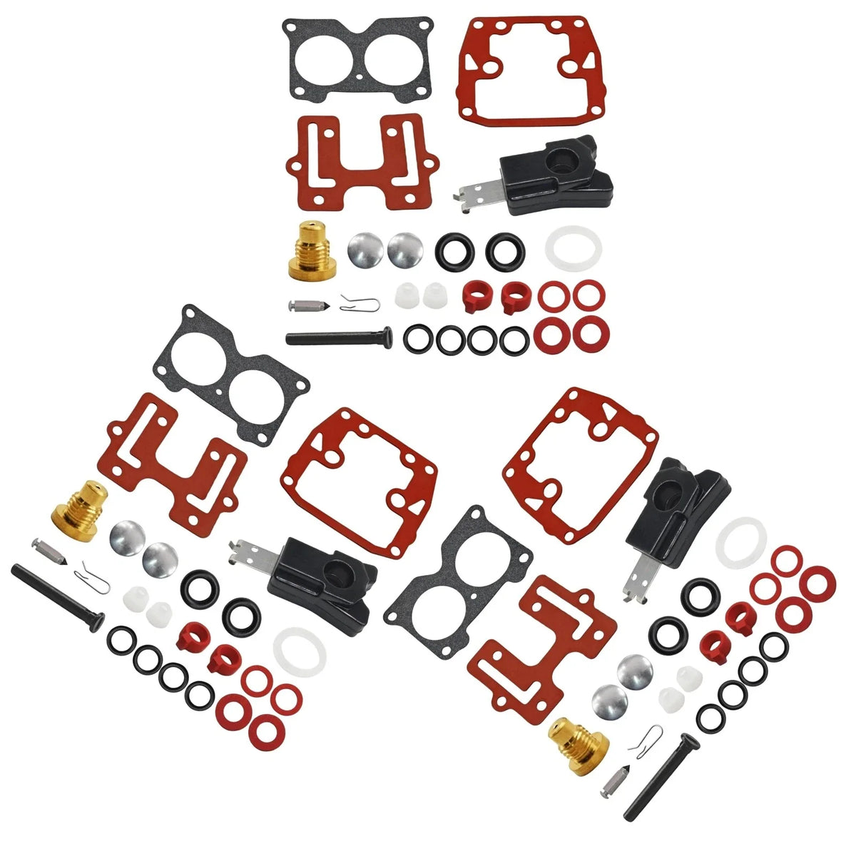 3Pc Carburetor Kit for Johnson Evinrude 140-235HP (140-200HP) Models