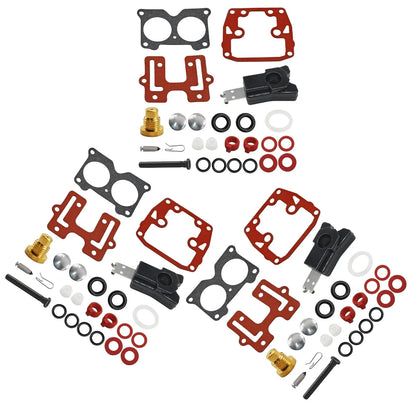 3Pc Carburetor Kit for Johnson Evinrude 140-235HP (140-200HP) Models