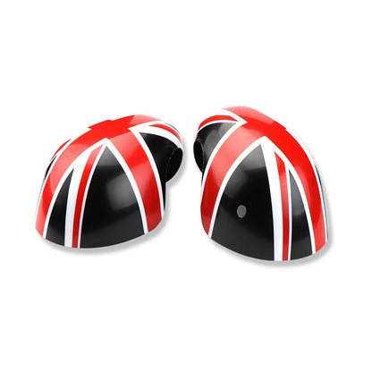 Union Jack Side Mirror Cover Cap Fit For MINI Cooper F55 F56 F57 F60 2019 w hole