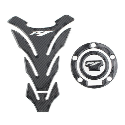 Grip Fuel Tank Pad Cap Cover for Yamaha YZF1000 YZF-R1 R1M (2015-2023)