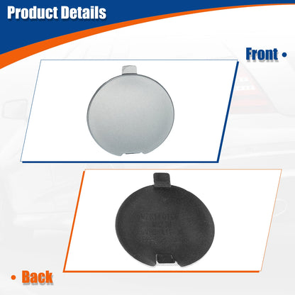 Front Tow Hook Cover for Mazda 6 (2014-2016) Silver Tone